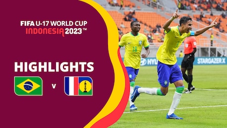 Brésil - Nouvelle-Calédonie | Groupe C | Coupe du Monde U-17 de la FIFA, Indonésie 2023™ | Temps forts