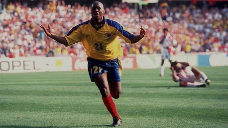 Léider Preciado Goal 82' | Colombia vs Tunisia | 1998 FIFA World Cup France™