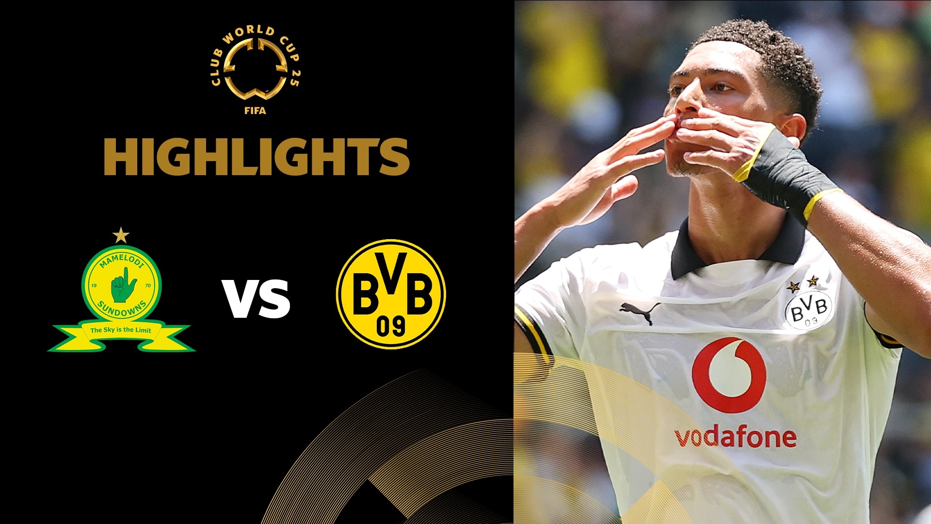 Mamelodi Sundowns FC x Borussia Dortmund | Grupo F | FIFA Club World Cup 2025™ | Melhores momentos