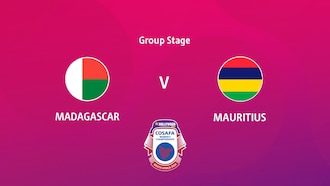 Madagáscar x Maurício | Fase de grupos | HOLLYWOODBETS COSAFA Women's Championship 2024 | Jogo Completo