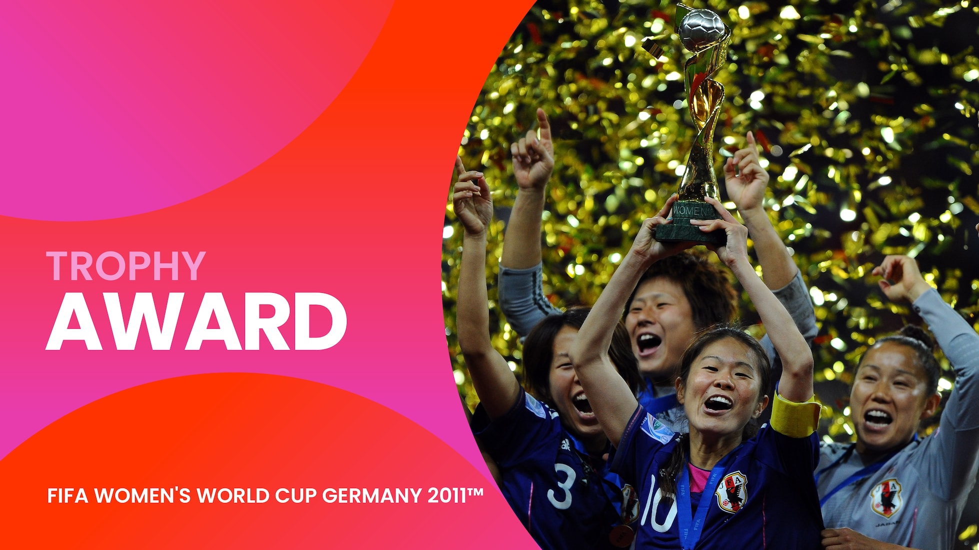 Présentation du trophée | Coupe du Monde Féminine de la FIFA, Allemagne 2011™