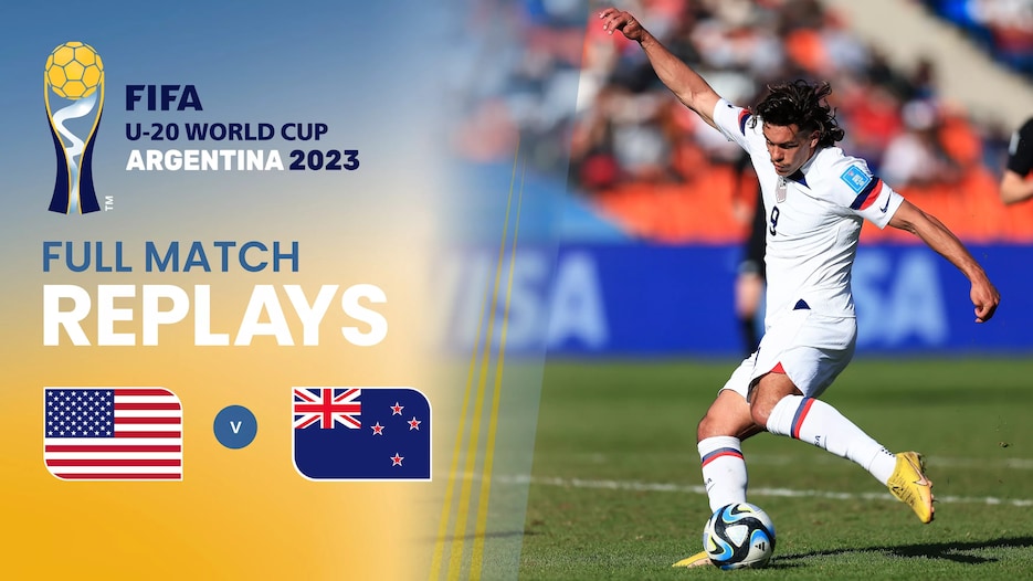 USA - Neuseeland | Achtelfinale | FIFA U-20-Weltmeisterschaft Argentinien 2023™ | Spiel in voller Länge