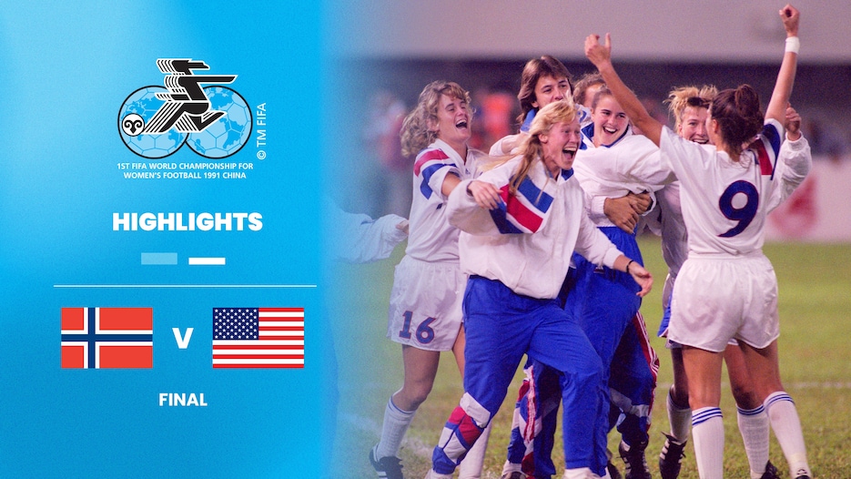Noruega vs EE. UU. | Final | Copa Mundial del Fútbol Femenino de la FIFA RP China 1991™ | Highlights