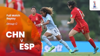 China x Espanha | Grupo C | Copa do Mundo FIFA Feminina Sub-17 de 2022, na Índia | Jogo completo