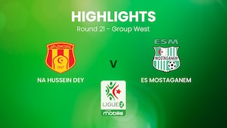 NA Hussein Dey v ES Mostaganem | Ligue 2 | Algeria | Highlights