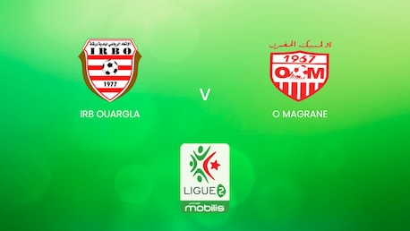 IRB Ouargla vs O Magrane | Ligue 2 2024/25 | Argelia | Partido completo