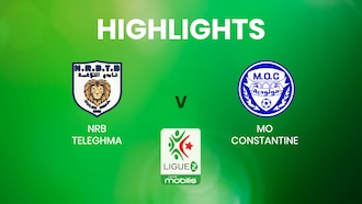 NRB Teleghma - MO Constantine | Ligue 2 | Algerien | Highlights