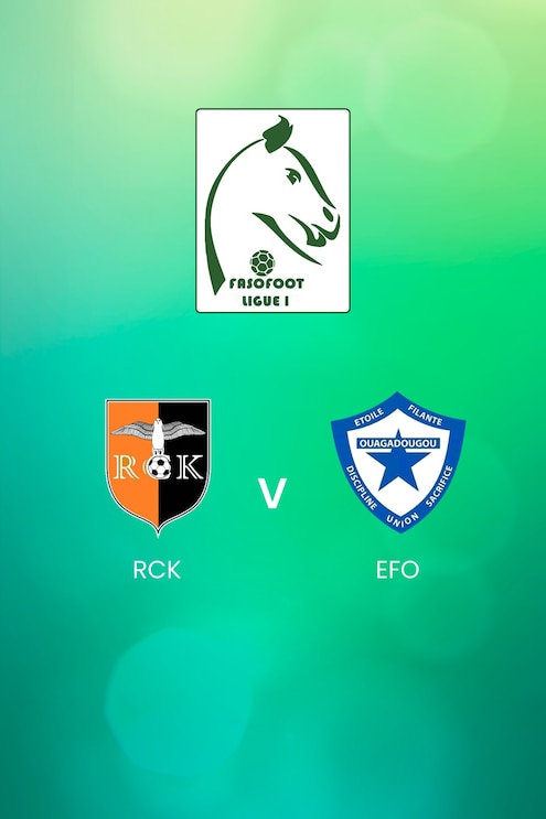 RCK x EFO | Ligue 1 | Burkina Faso | Jogo completo