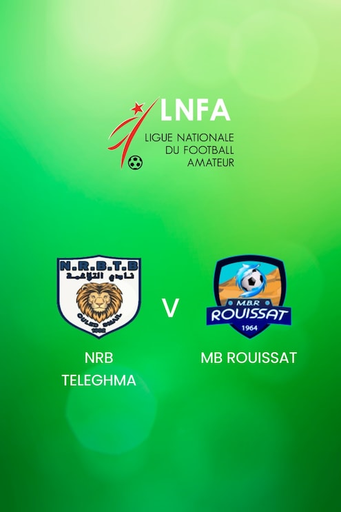 NRB Teleghma - MB Rouissat | Ligue 2 2024/25 | Algerien | Spiel in voller Länge