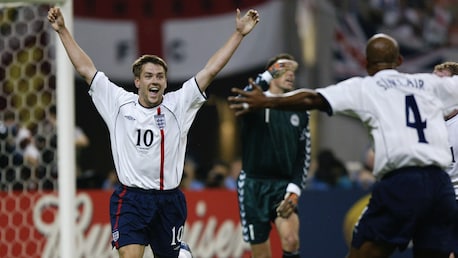 Michael Owen Goal 22' | Denmark vs England | 2002 FIFA World Cup Korea/Japan™