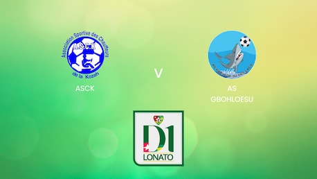 ASCK - AS Gbohloesu | Championnat de Première Division D1 2024/25 | Match Completo