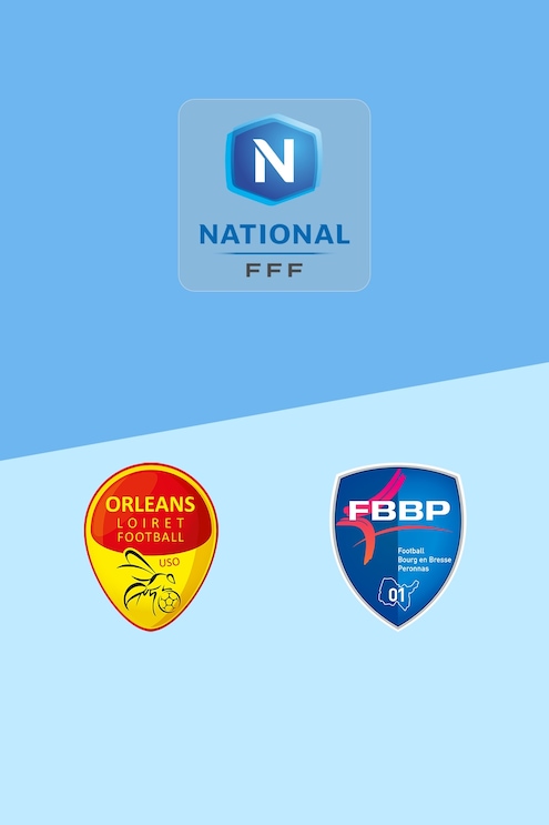 US Orléans - FC Bourg-Péronnas | Nationale Meisterschaft 2025/2026 | Spiel in voller Länge