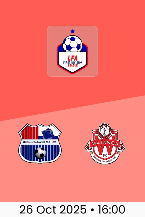 Gardnersville FC v Watanga FC | LFA First Division League 2025/26