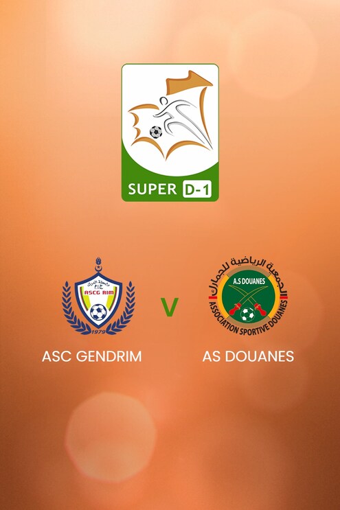 ASC Gendrim - AS Douanes | Super D-1 2024/25 | Mauritanie | Match complet