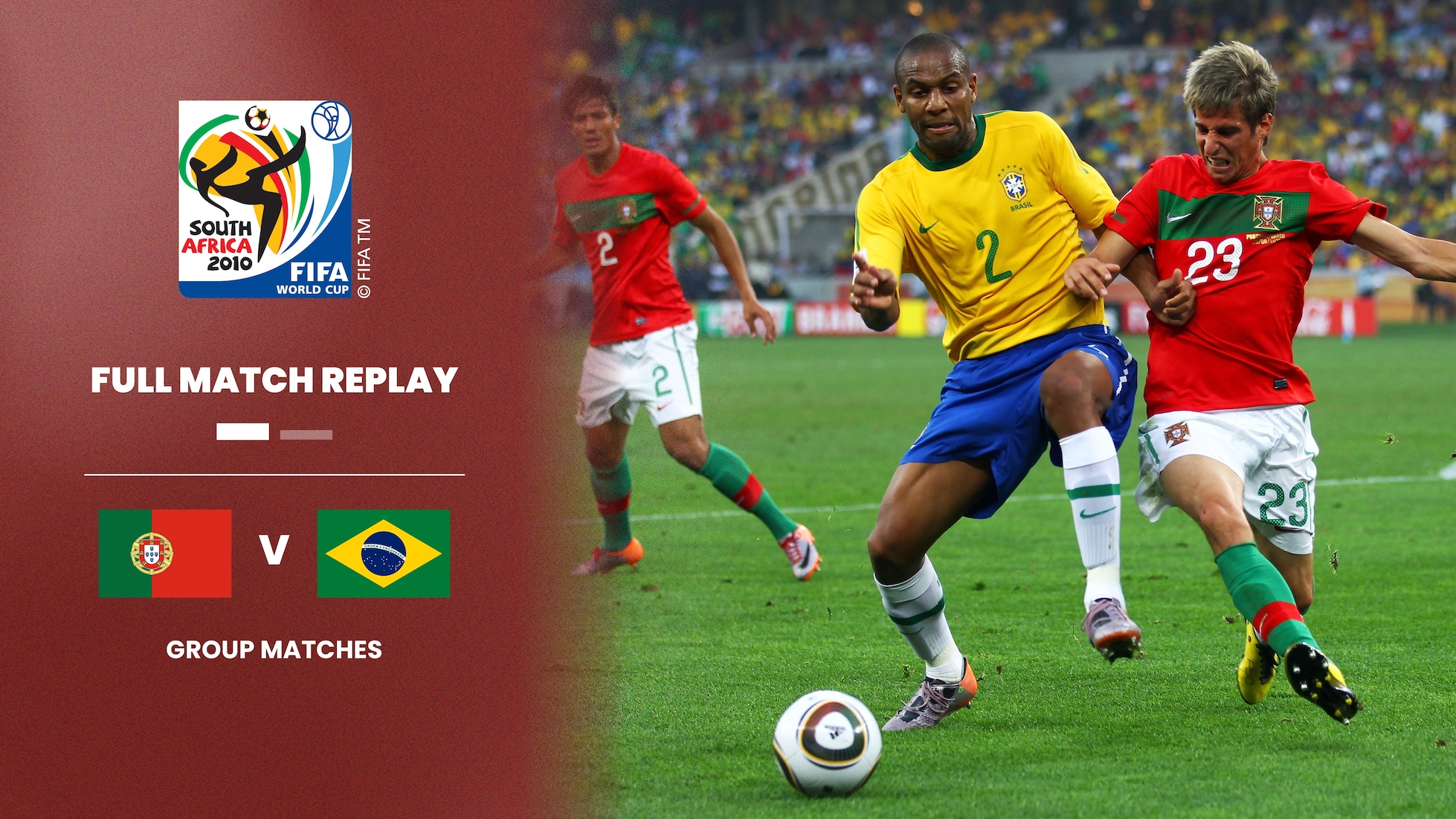Portugal v Brazil | Group G | 2010 FIFA World Cup South Africa™ | Full Match Replay