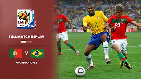 Portugal vs Brasil | Grupo G | Copa Mundial de la FIFA Sudáfrica 2010™ | Partido Completo