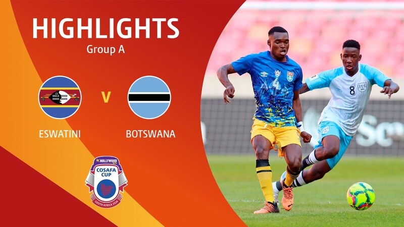 Eswatini v Botswana | Group A | HOLLYWOODBETS COSAFA Cup 2024 | Highlights