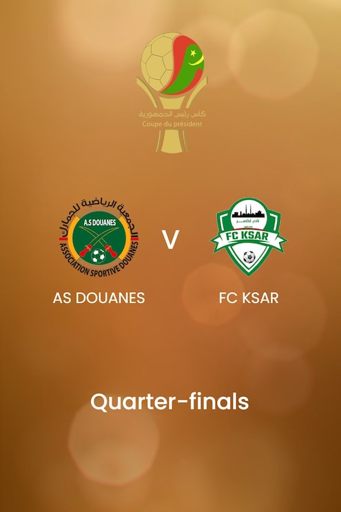 AS Douanes - FC Ksar | Viertelfinale | Präsidentenpokal 2025