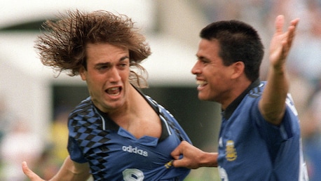 Gabriel Batistuta Goal 44' | Argentina vs Greece | 1994 FIFA World Cup USA™