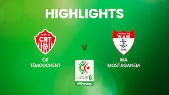 CR Témouchent x WA Mostaganem | Ligue 2 | Argélia | Melhores momentos