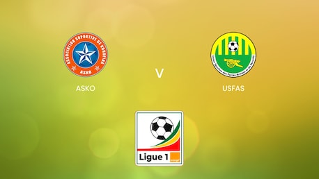 ASKO - USFAS | Ligue 1 Pro Orange 2024/25 | Mali | Spiel in voller Länge