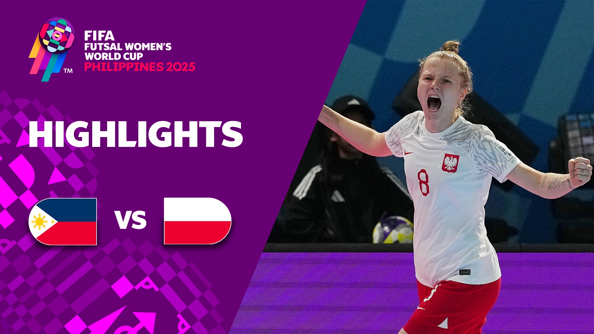 Philippinen - Polen | Gruppe A | FIFA Futsal-Frauen-Weltmeisterschaft Philippinen 2025™ | Highlights