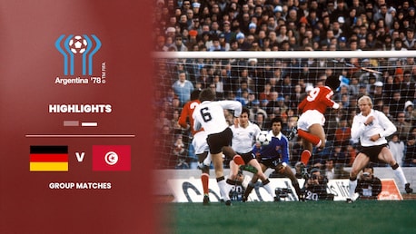 Bundesrepublik Deutschland - Tunesien | Gruppe 2 | FIFA Fussball-Weltmeisterschaft Argentinien 1978™ | Highlights