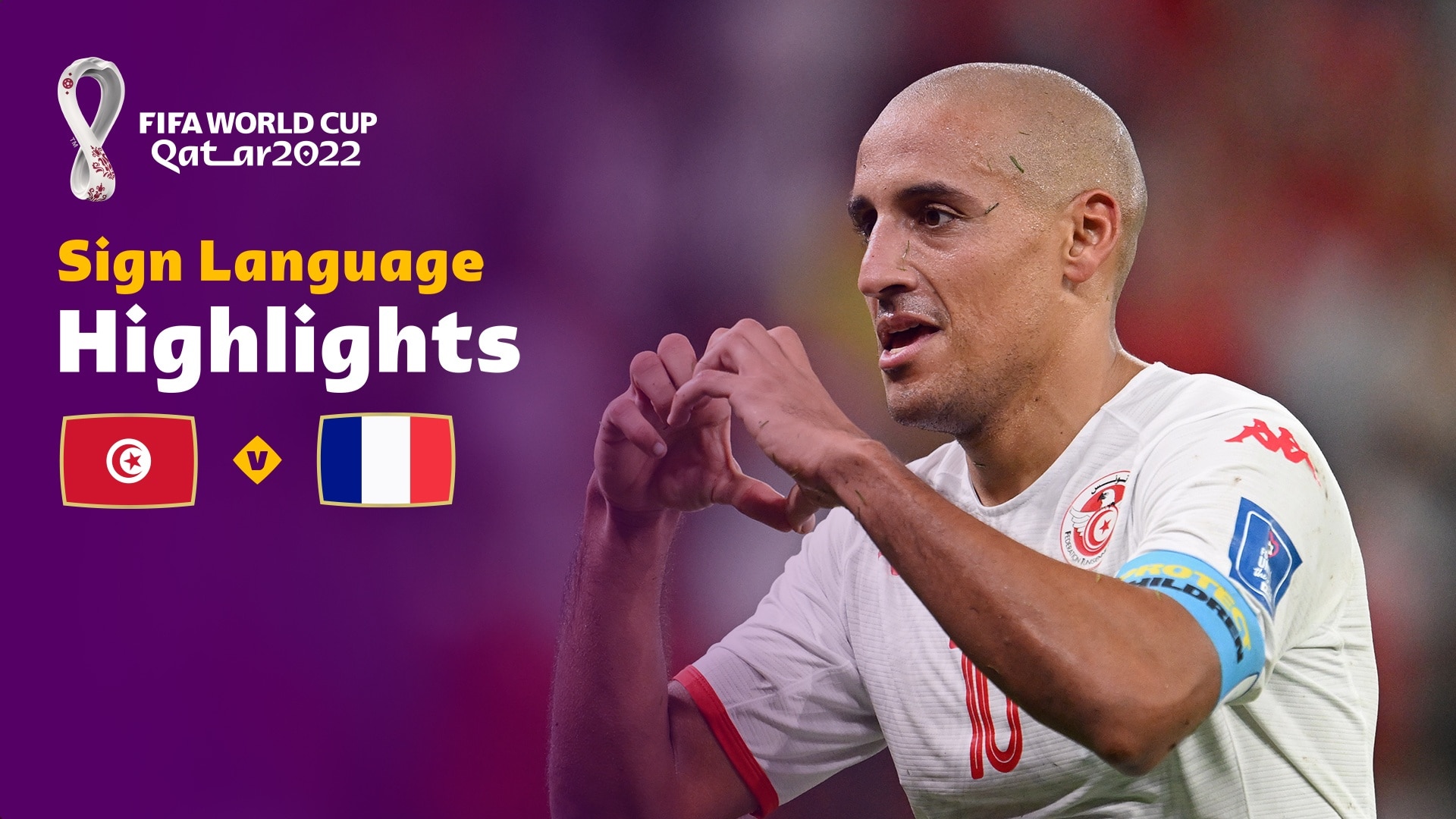 Tunisia v France | Group D | FIFA World Cup Qatar 2022™ | Highlights (Sign Language)