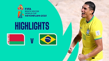 Belarus - Brésil | Finale | Coupe du Monde de Beach Soccer de la FIFA, Seychelles 2025™ | Résumé vidéo