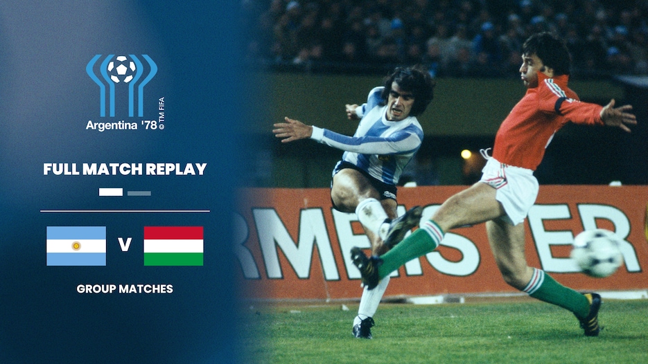Argentina x Hungria | Grupo 1 | Copa do Mundo da FIFA Argentina 1978™ | Jogo completo