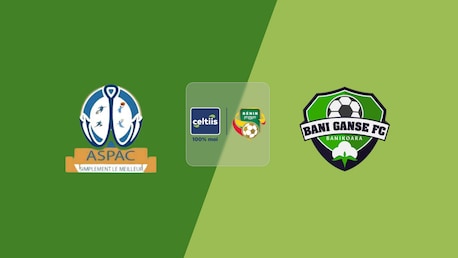 ASPAC FC x Bani Ganse FC | Ligue 1 2025