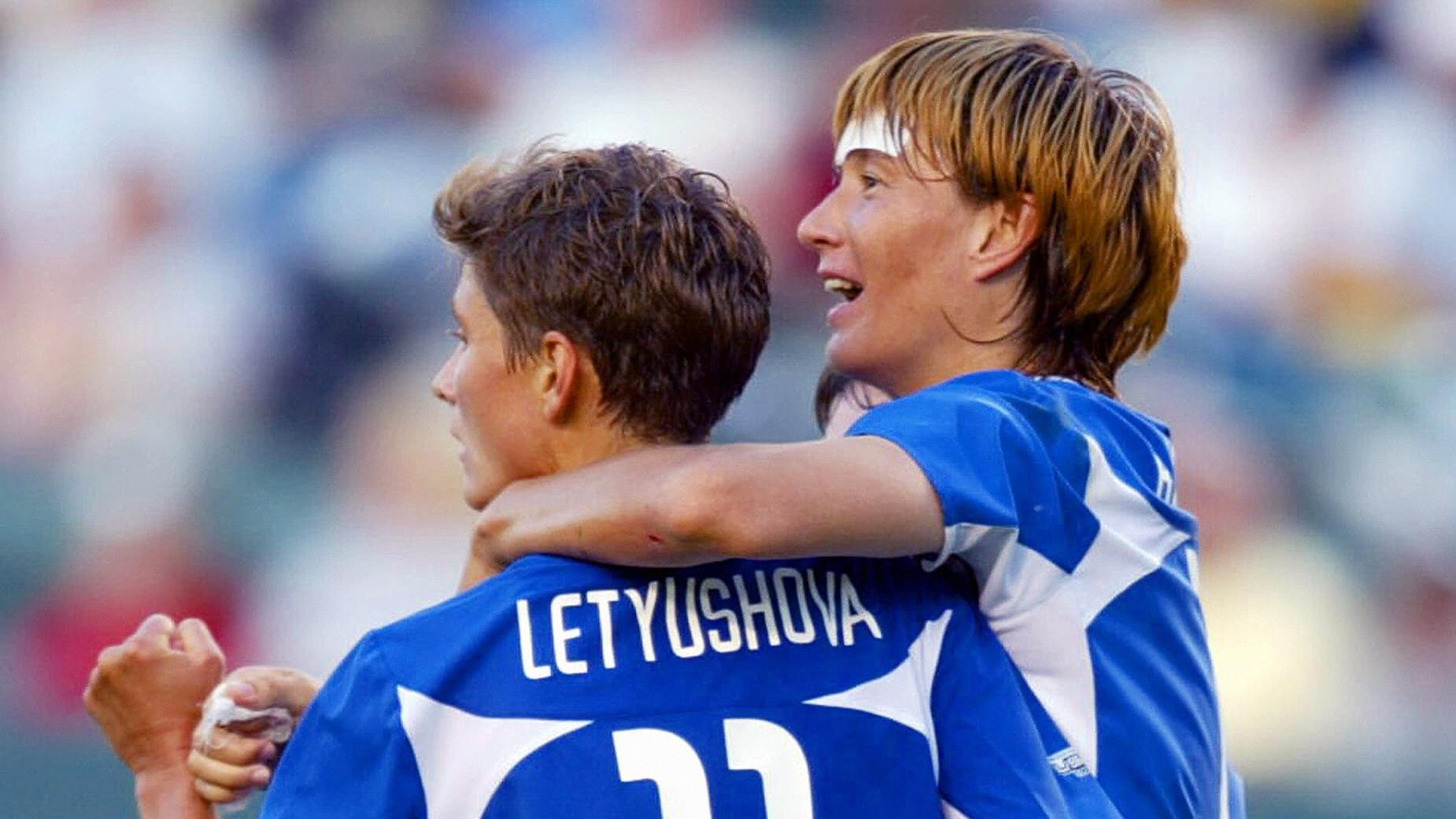 Gol de Olga Letyushova aos 80' | Gana - Rússia | Copa do Mundo Feminina FIFA 2003, no Estados Unidos