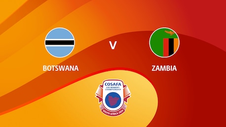 Botswana v Zambia | COSAFA U-20 Women's Championship 2024 | Full Match Replay