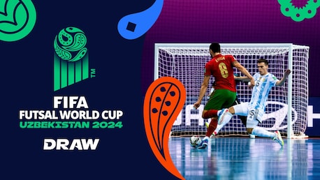 Sorteo | Copa Mundial de Futsal de la FIFA Uzbekistan 2024™ | Repetición