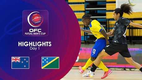 New Zealand vs Solomon Islands | Día 1 | Copa Masculina de Futsal OFC 2025 | Highlights