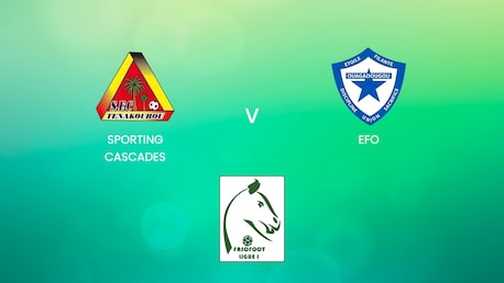 Sporting Cascades vs EFO | Ligue 1 2024/25 | Burkina Faso | Partido completo