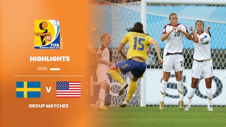 Suède - États-Unis | Groupe B | Coupe du Monde Féminine de la FIFA, Chine 2007™ | Résumé vidéo
