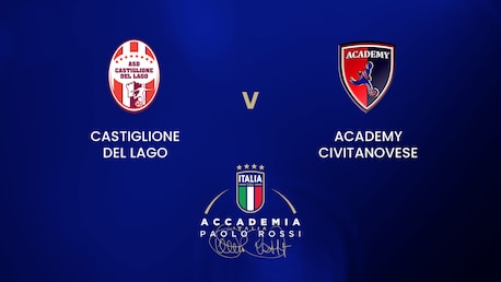 Castiglione del Lago - Academy Civitanovese | Memorial Paolo Rossi 2024 | Match complet