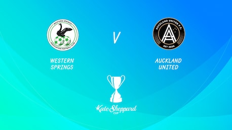 Western Springs v Auckland United FC | Final | Kate Sheppard Cup | Full Match Replay