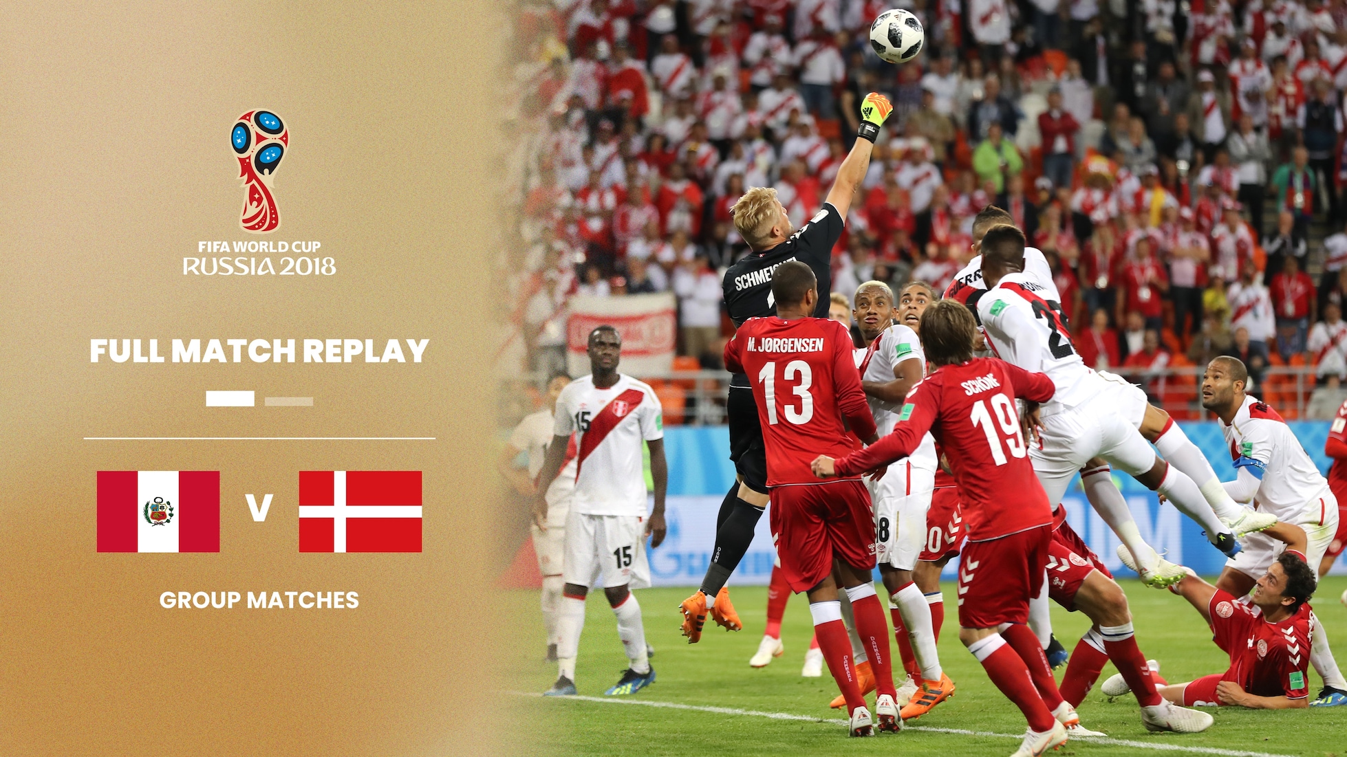 Perù - Danimarca | Gruppo C | Coppa del Mondo FIFA Russia 2018 | Match completo