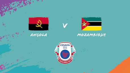 Angola - Mosambik | Gruppe B | 2024 COSAFA Beach Soccer | Spiel in voller Länge