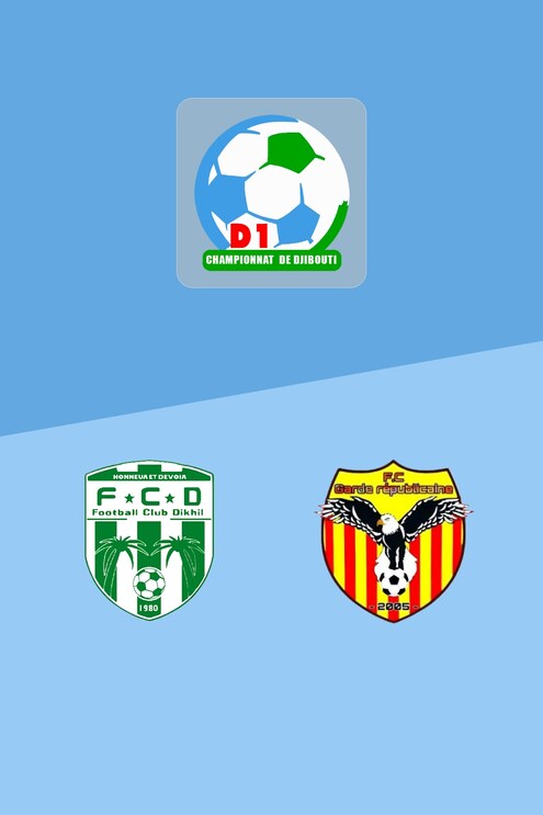 FC Dikhil - CF Garde Républicaine | Championnat National de Football Division 1 2024/25 | Djibouti | Match complet