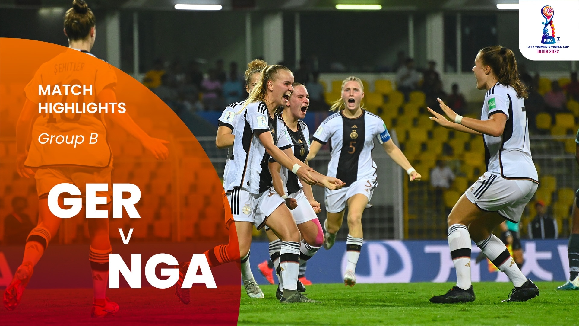 Deutschland - Nigeria | Gruppe B | FIFA U-17-Frauen-Weltmeisterschaft Indien 2022™ | Highlights