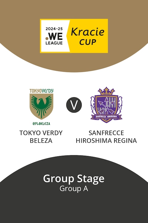 Tokyo Verdy Beleza v Sanfrecce Hiroshima Regina | Group A | WE League Kracie Cup | Full Match Replay