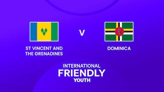 San Vicente y las Granadinas vs Dominica | Amistoso Internacional Juvenil | Partido completo