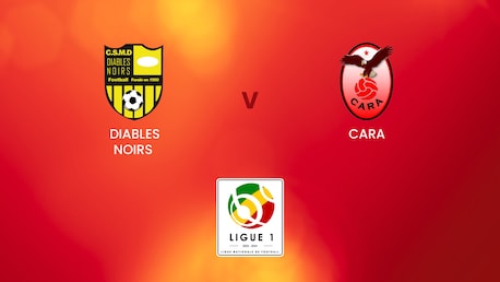 Diables Noirs - Cara | Championnat National Direct Ligue 1 | Congo | Spiel in voller Länge
