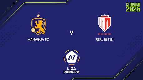 Managua FC vs Real Estelí | Final - Ida | Liga Primera 2024/25 | Partido completo