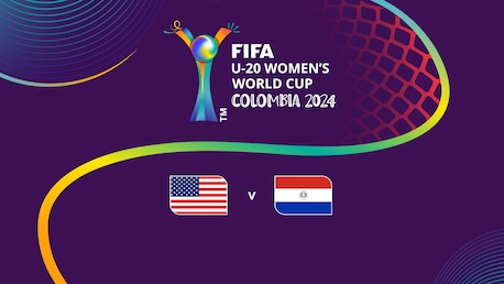 EEUU vs Paraguay | Grupo C | Copa Mundial Femenina Sub-20 de la FIFA Colombia 2024™ | Partido completo