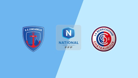 Concarneau v Châteauroux | Championnat National 2025/2026 | Full Match Replay