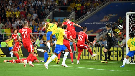 Thiago Silva Goal 68' | Serbia v Brazil | 2018 FIFA World Cup Russia™